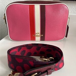 Coach Jes Strip Crossbody